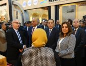 وزيرة التنمية المحلية: دعم التكتلات الاقتصادية بالصعيد والمحافظات تنفيذا لتوجيهات الرئيس.. منال عوض: نستهدف رفع قدرات الإنتاج والتسويق وتوفير فرص عمل.. وتؤكد: 30 عضوا من التكتلات تشارك بمعرض تراثنا.. صور