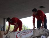 إطلاق قافلة إغاثية لمتضرري ارتفاع منسوب نهر النيل في المنوفية.. صور