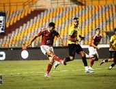 محمد شريف يضيف ثالث أهداف الأهلى فى شباك كهرباء الإسماعيلية.. صور 