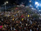 الآلاف يتظاهرون فى تل أبيب للمطالبة بمحاسبة المسئولين عن إخفاقات 7 أكتوبر