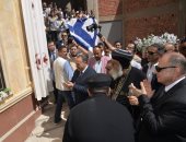 محافظ أسيوط يشارك البابا تواضروس في وضع حجر أساس كاتدرائية مارمرقس بمدينة ناصر الجديدة