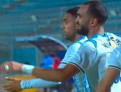 مصطفي زيكو يتقدم لبيراميدز أمام التأمين الاثيوبي في الدقيقة 11 