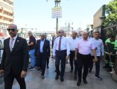 محافظ القاهرة يتفقد ميدان رمسيس ويوجه بحملات يومية لإعادة الانضباط