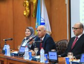 رئيس جامعة كفر الشيخ يشهد حفل استقبال طلاب كلية التجارة الجدد