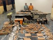 ضبط ورشة لتصنيع الأسلحة البيضاء فى إمبابة والتحفظ على أكثر من ألف قطعة