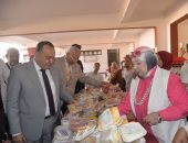 محافظ أسيوط يفتتح معرض منتجات التعليم الفنى احتفالًا بذكرى انتصارات أكتوبر المجيدة