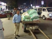 ضبط الفريزة والعربات الكارو بشارع فيصل نطاق بولاق الدكرور والعمرانية.. صور