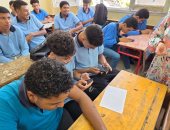 طلاب الثانوى العام والبكالوريا يسجلون الدخول على منصة كيريو لدراسة البرمجة.. صور