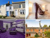 بانيو على شكل حذاء وبيت على مساحة مترين.. أغرب المنازل فى بريطانيا.. صور 