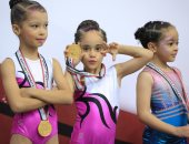 4500 لاعبة في كأس مصر للجمباز الفني تحت 7 سنوات