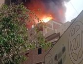 إصابة 3 أشخاص بحريق شقة سكنية فى عقار بشبرا الخيمة