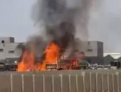 المباحث تستمع لأقوال شهود العيان لكشف ملابسات حريق الحرفيين