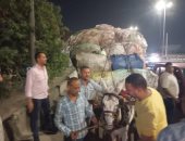 محافظة الجيزة تشن حملة على الفريزة والعربات الكارو فى بولاق الدكرور