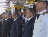 الرئيس السيسى يصل مقر الاحتفال بتخرج دفعة جديدة من طلاب أكاديمية الشرطة