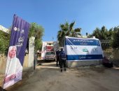 التحالف الوطنى يطلق قافلة شاملة فى قرية برنشت بالعياط ضمن مبادرة إيد واحدة