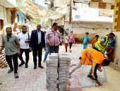 محافظ سوهاج: البدء فى رفع كفاءة وتطوير 20 شارعا بمنطقة حى راشد