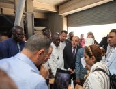 محافظ كفر الشيخ ووزراء الزراعة الأفارقة يتفقدون المزرعة البحثية للأرز