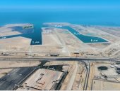 شاهد أحدث تصوير جوى لمشروع تطوير ميناء السخنة