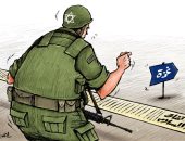 اتفاق السلام بغزة بين الالتزام والتصعيد.. فى كاريكاتير خليجى