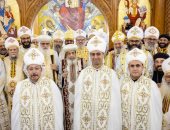 الكنيسة ترسم كهنة جدد فى إيبارشية المعادى للأقباط الأرثوذكس