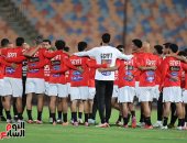 منتخب مصر يواصل تدريباته المكثفة استعدادا لمواجهة غينيا بيساو