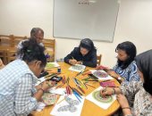 متحف شرم الشيخ ينفذ ورشة عن فن المندالا بمناسبة اليوم العالمى للصحة النفسية