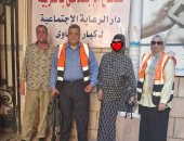 التضامن الاجتماعى فى الغربية ينقذ سيدة بلا مأوى وإيداعها بإحدى دور الرعاية