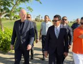 وزير الرياضة يلتقي إنفانتينو على هامش مؤتمر السلام بشرم الشيخ