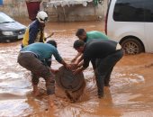 فيضانات تجتاح ريف إدلب شمالى سوريا.. فيديو