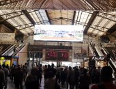 محطة مصر برمسيس تذيع فعاليات مؤتمر شرم الشيخ للسلام بشاشات ضخمة.. صور