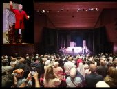 إقبال جماهيرى كبير على العرض المسرحى «فريجدير» للفنان غنام غنام