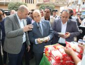  محافظ كفر الشيخ يتفقد سوق اليوم الواحد للسلع الغذائية والاستهلاكية بقلين