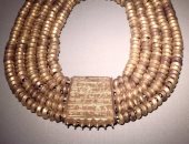 مقتنيات المتحف المصري.. قلادة شيبيو للملك بسوسنس الأول