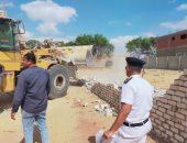 جهاز العبور الجديدة يشن حملات أمنية لإزالة المخالفات البنائية بجمعية أحمد عرابى