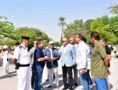 محافظ الأقصر يتفقد المواقع الأثرية مع بدء الموسم السياحى.. صور