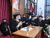 البابا تواضروس الثانى يشيد بتوقيع اتفاقية إنهاء الحرب فى غزة 