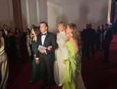 إيناس الدغيدى فى أول ظهور برفقة زوجها فى مهرجان الجونة السينمائى