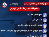 وزارة الصحة توضح الطرق الصحيحة لغسيل اليدين.. التفاصيل