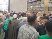 زحام كبير بضريح السيد البدوى فى الليلة الختامية لمولده.. مباشر