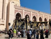 بدء التجهيز لحفل ياسين التهامى بالساحة الأحمدية فى آخر أيام مولد البدوى.. فيديو