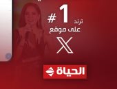 قناة الحياة تتصدر الترند على موقع x بعد إذاعة حفل مهرجان الموسيقى العربية
