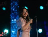 فرح الموجى تتألق بأغنيتى بكرة يا حبيبى وعيون القلب فى حفل مهرجان الموسيقى العربية.. صور 