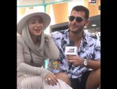 ابنة هبة قطب وزوجها يقلدان القصري في ابن حميدو بمهرجان الجونة.. فيديو