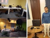 ضبط صاحب استوديو غير مرخص يبث محتوى مخالفًا لقانون الملكية الفكرية