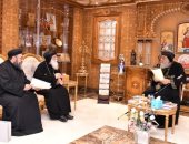 البابا تواضروس يستقبل عددا من الأساقفة لمناقشة أمور رعوية 