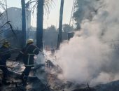 الحماية المدنية بالقليوبية تسيطر على حريق بمخلفات زراعية فى قها دون إصابات