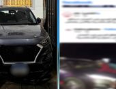 سائق يصدم شابًا بدراجته ويسير به على مقدمة السيارة فى الإسكندرية