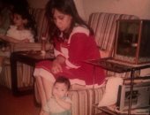 شاهد أمير عيد فى طفولته مع والدته الراحلة