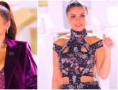 نجلاء بدر وروجينا بإطلالتين ملفتتين على السجادة الحمراء فى مهرجان الجونة