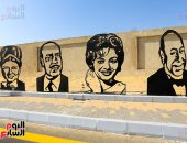 ملوك وفنانون وعلماء.. رموز مصرية على طول الطريق المؤدى للمتحف المصرى الكبير